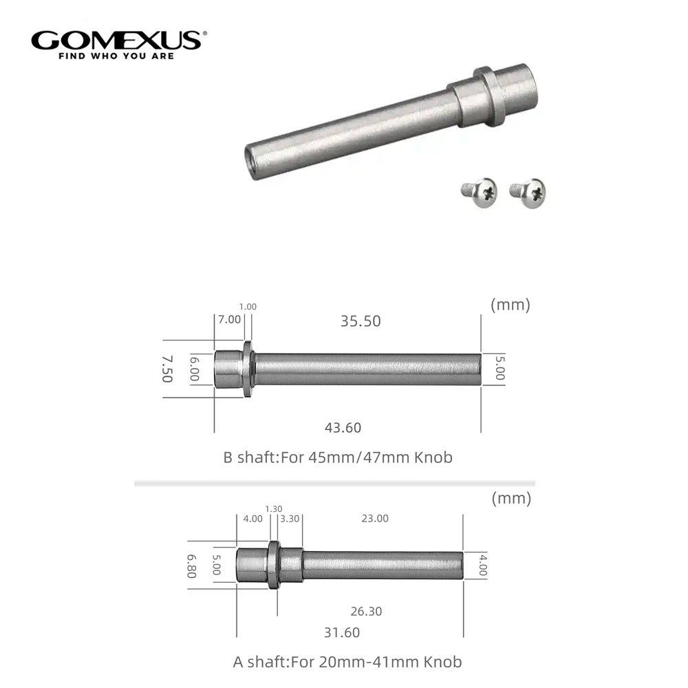 Shimano Reel Stradic - Gomexus Alloy Reel Shaft en Lager