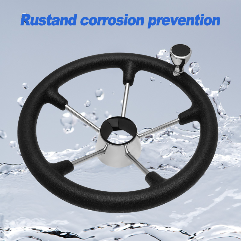 13,5'' 5-spaaks roestvrijstale - Fishing Boat Steering Wheel recensie en prijs