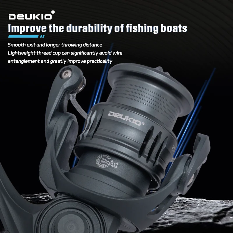 DEUKIO Lichtgewicht Spinhengel - Abu Garcia Reel Max recensie en prijs