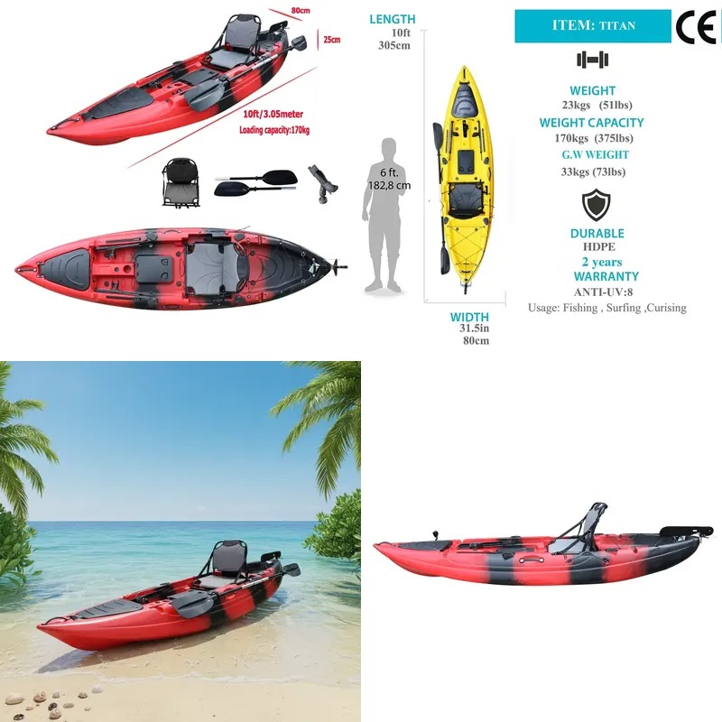 10ft Enkelzitplaats Zit-op-vis - Fishing Boat Seat recensie en prijs
