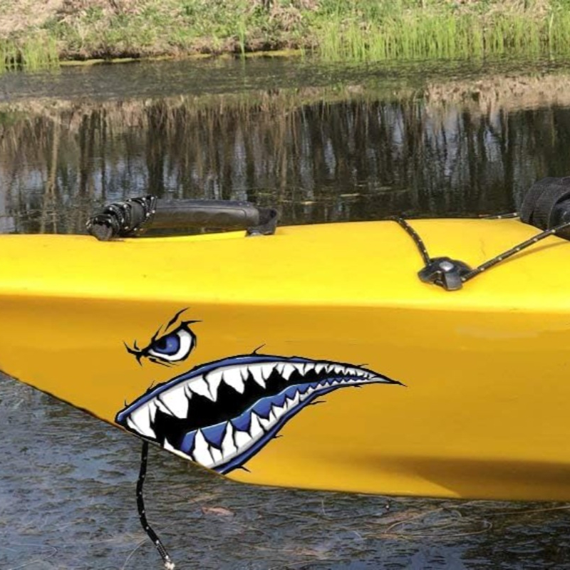 2PCS Haaientanden Mond Boot St - Fishing Boat Oar recensie en prijs