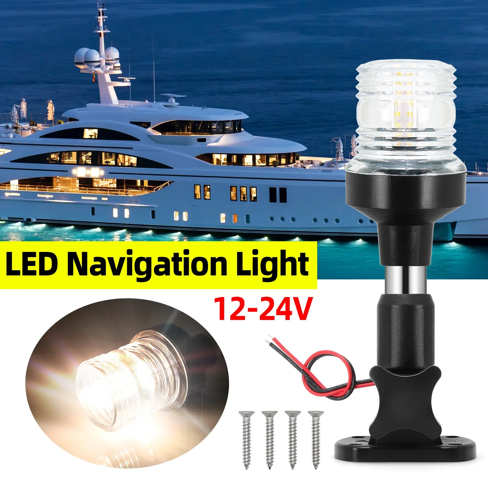 AD 12-24V Navigatielicht 6 inc - Fishing Boat Paddle recensie en prijs